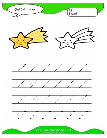 Çizgi Çalışma Sayfaları